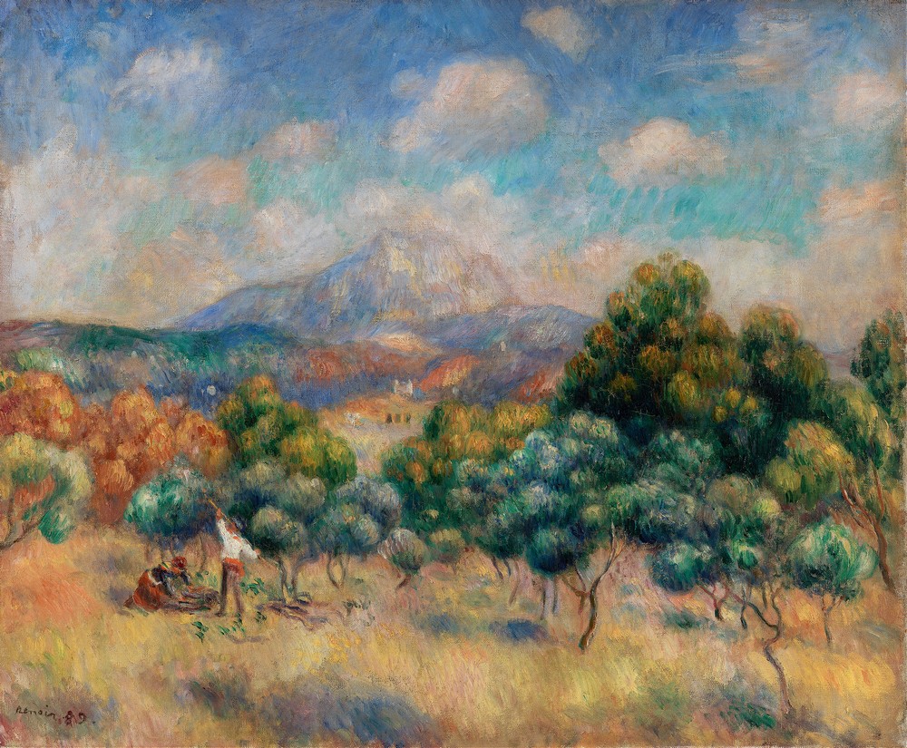 Montagne Sainte-Victoire (Paysage)
