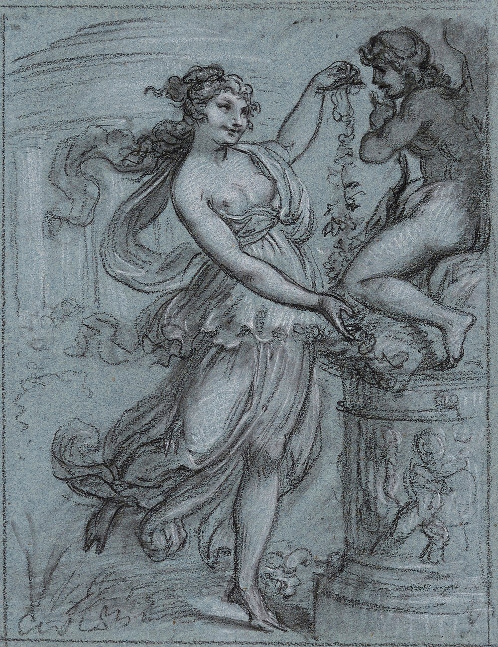 Vénus couronnant l’Amour