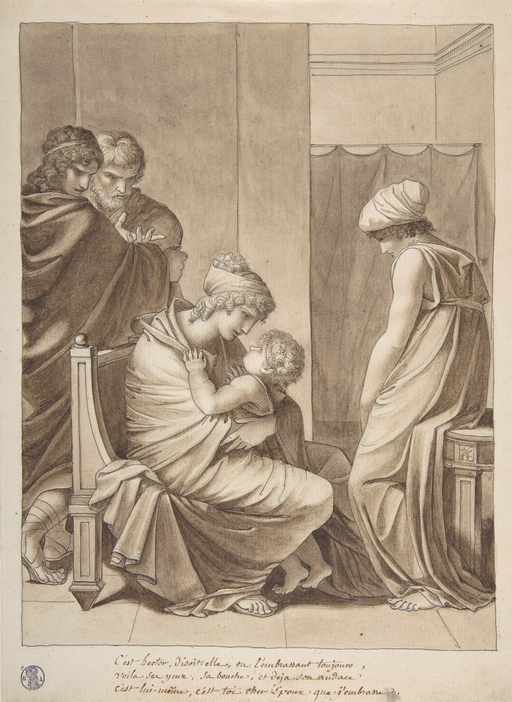 Andromache and Astyanax (ca. 1798)