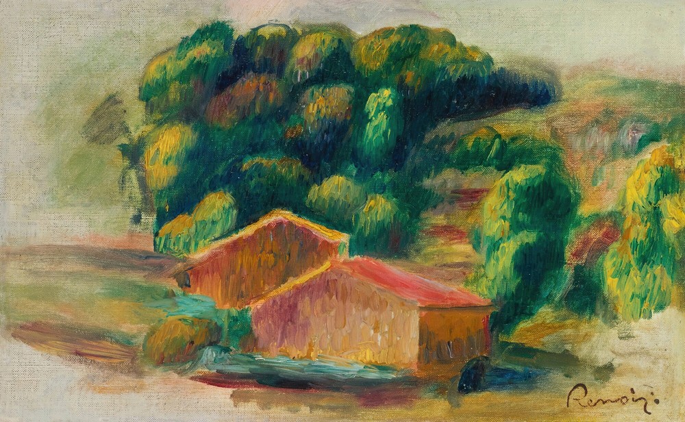 Paysage, Maisons