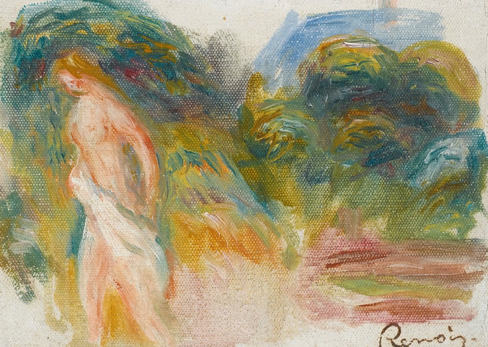 Femme Nue Et Paysage (circa 1907)