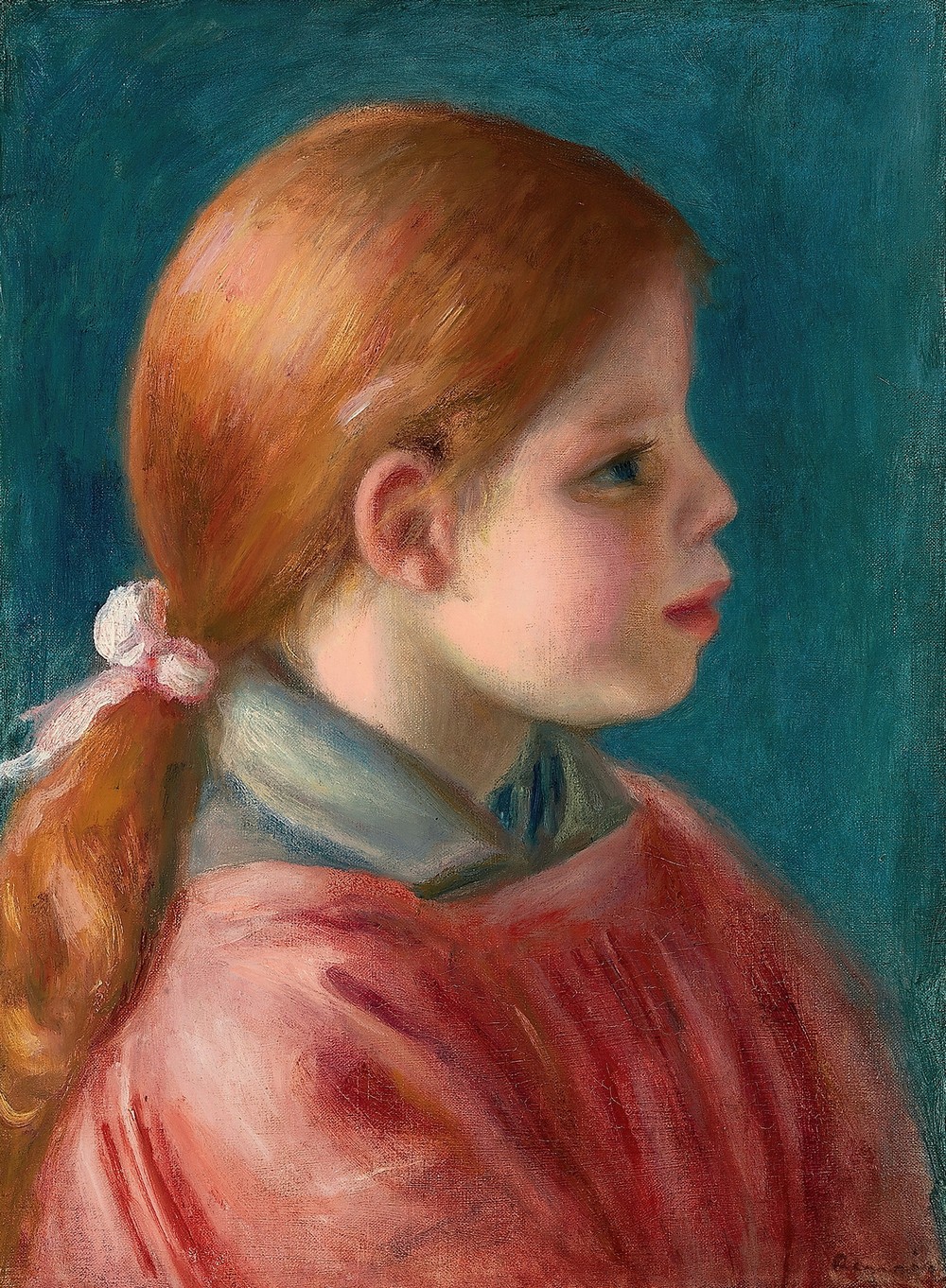 Tête de jeune fille