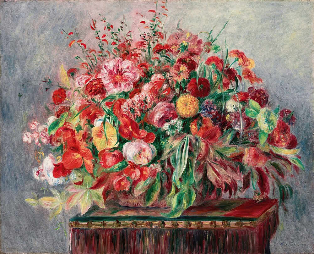 Corbeille de fleurs