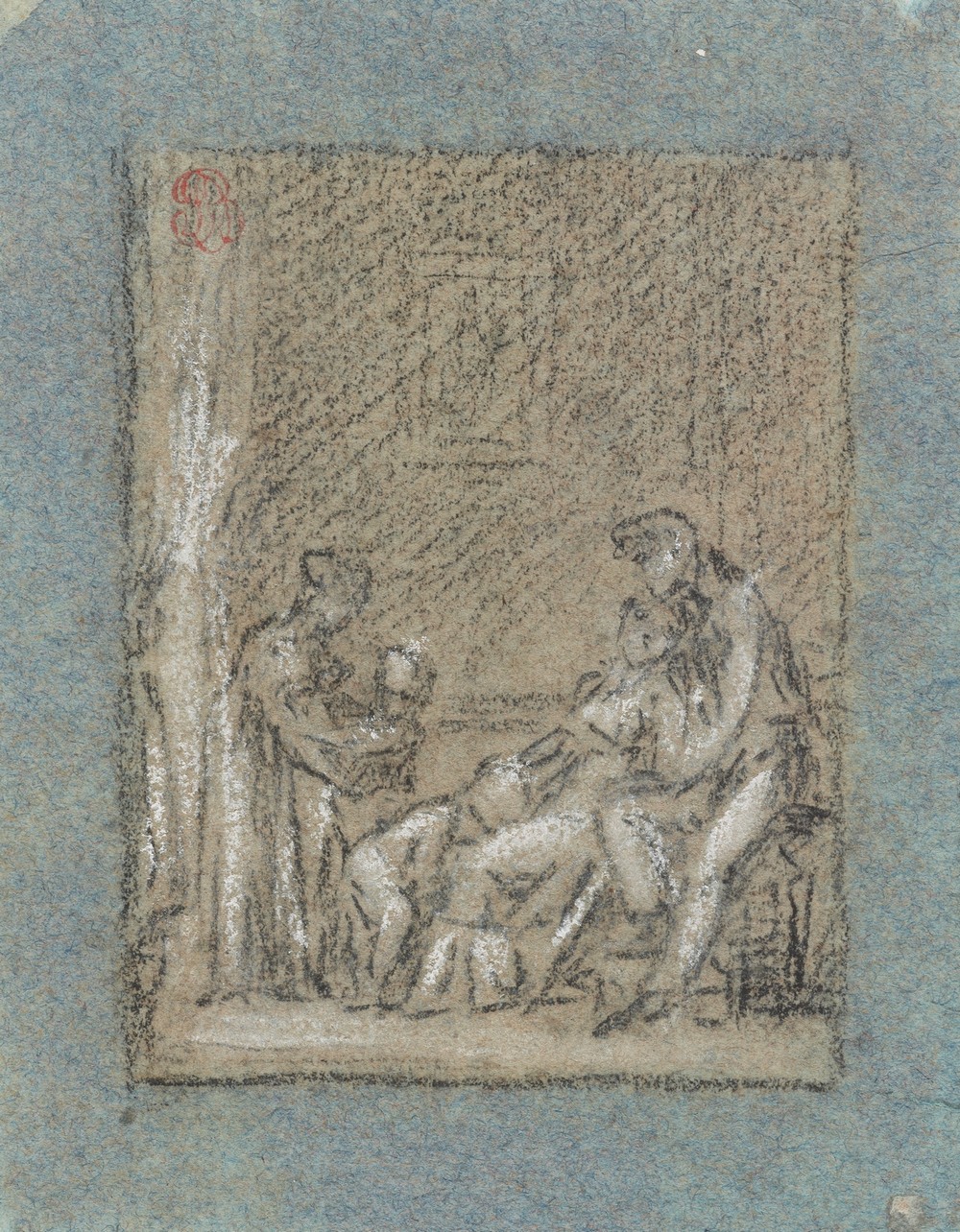 Study for Une Famille dans la désolation (ca. 1821)