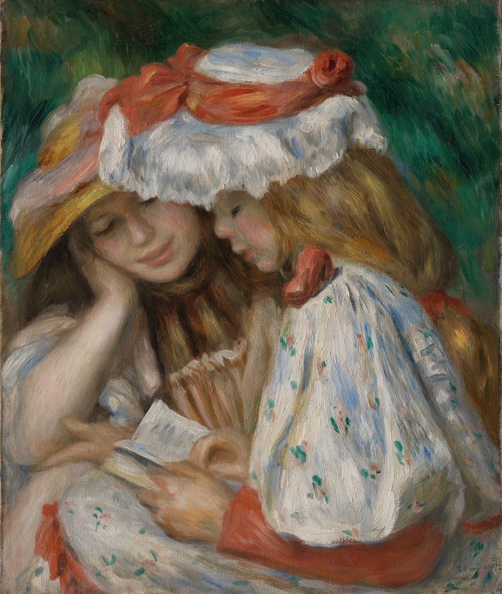 Two Girls Reading (c. 1890-1891)