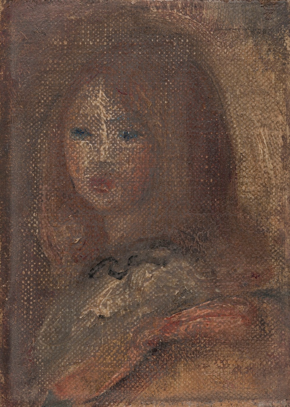 Tête de fillette