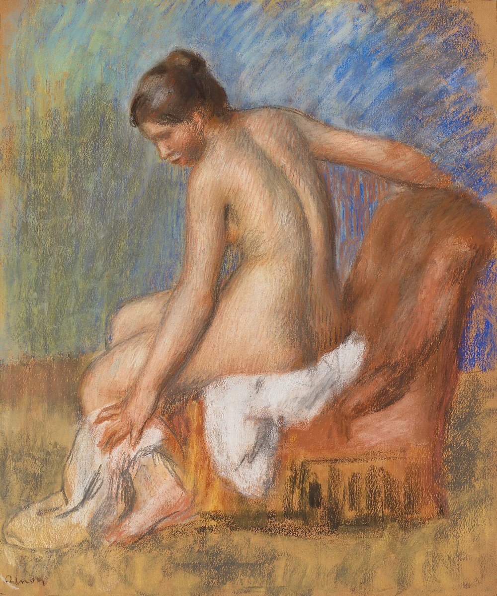 Nu au fauteuil (circa 1885-1890)