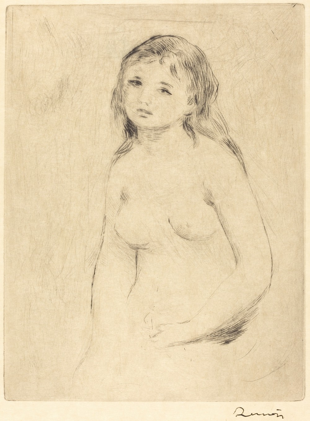 Study for a Bather (Etude pour une baigneuse)