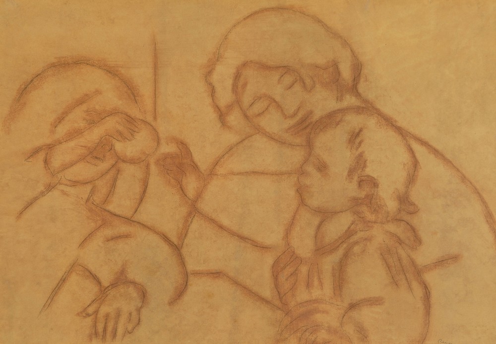 Gabrielle, Jean et une petite fille
