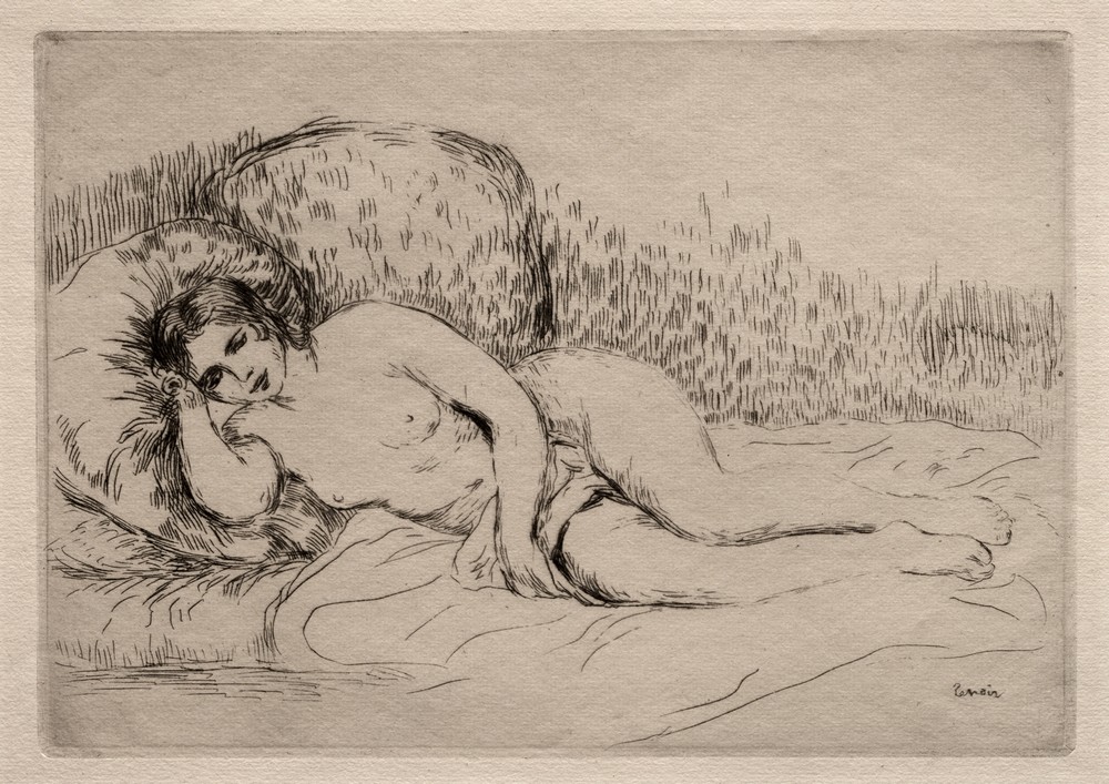 Nude Woman Reclining