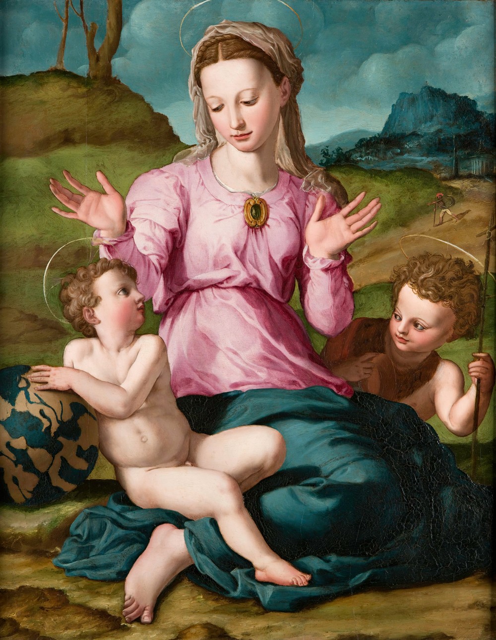 Madonna and Child with Saint John the Baptist (ca. 1540)