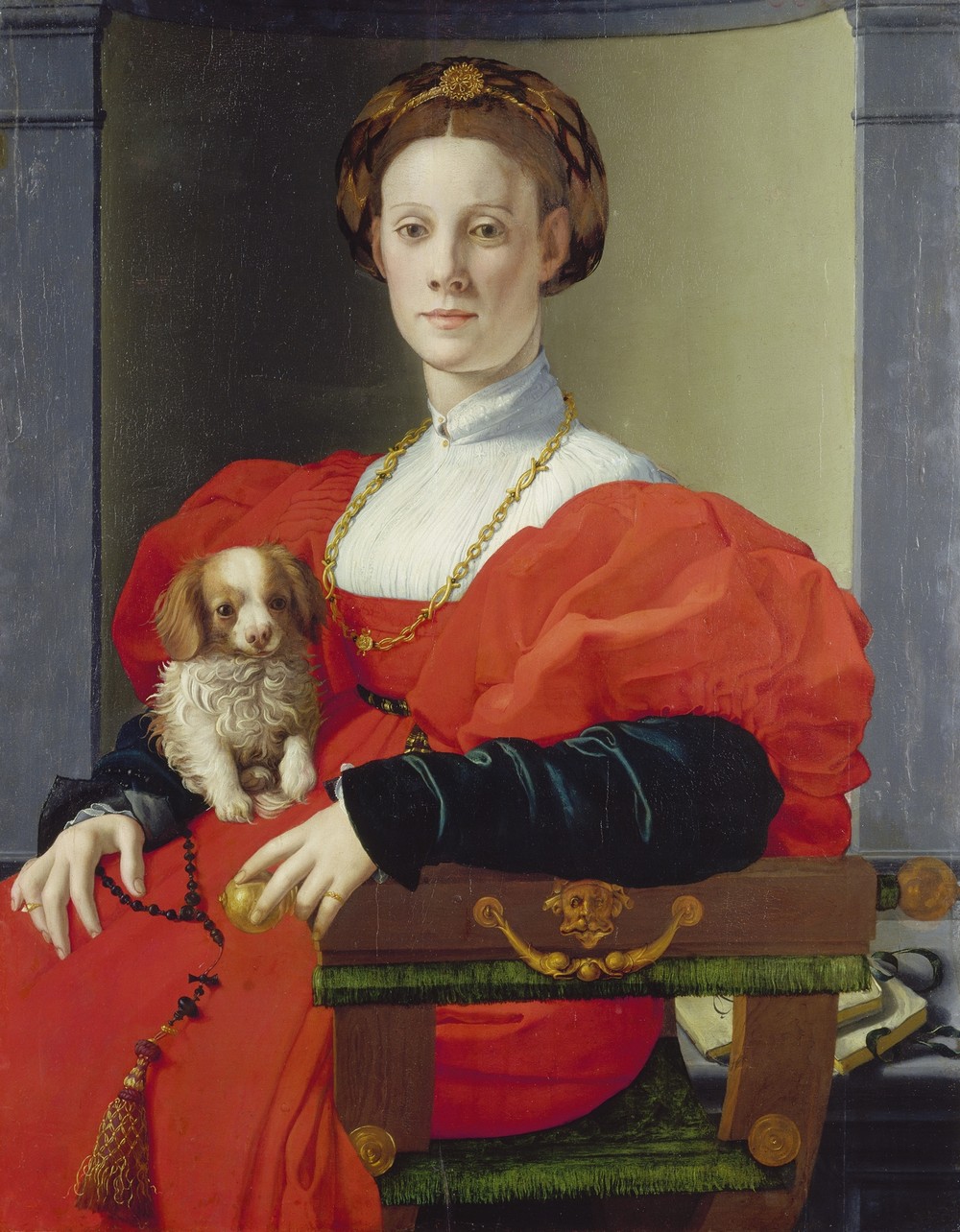 Portrait of a Lady in Red (Francesca Salviati) (ca. 1533)