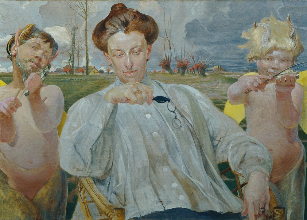 Die Frau des Künstlers