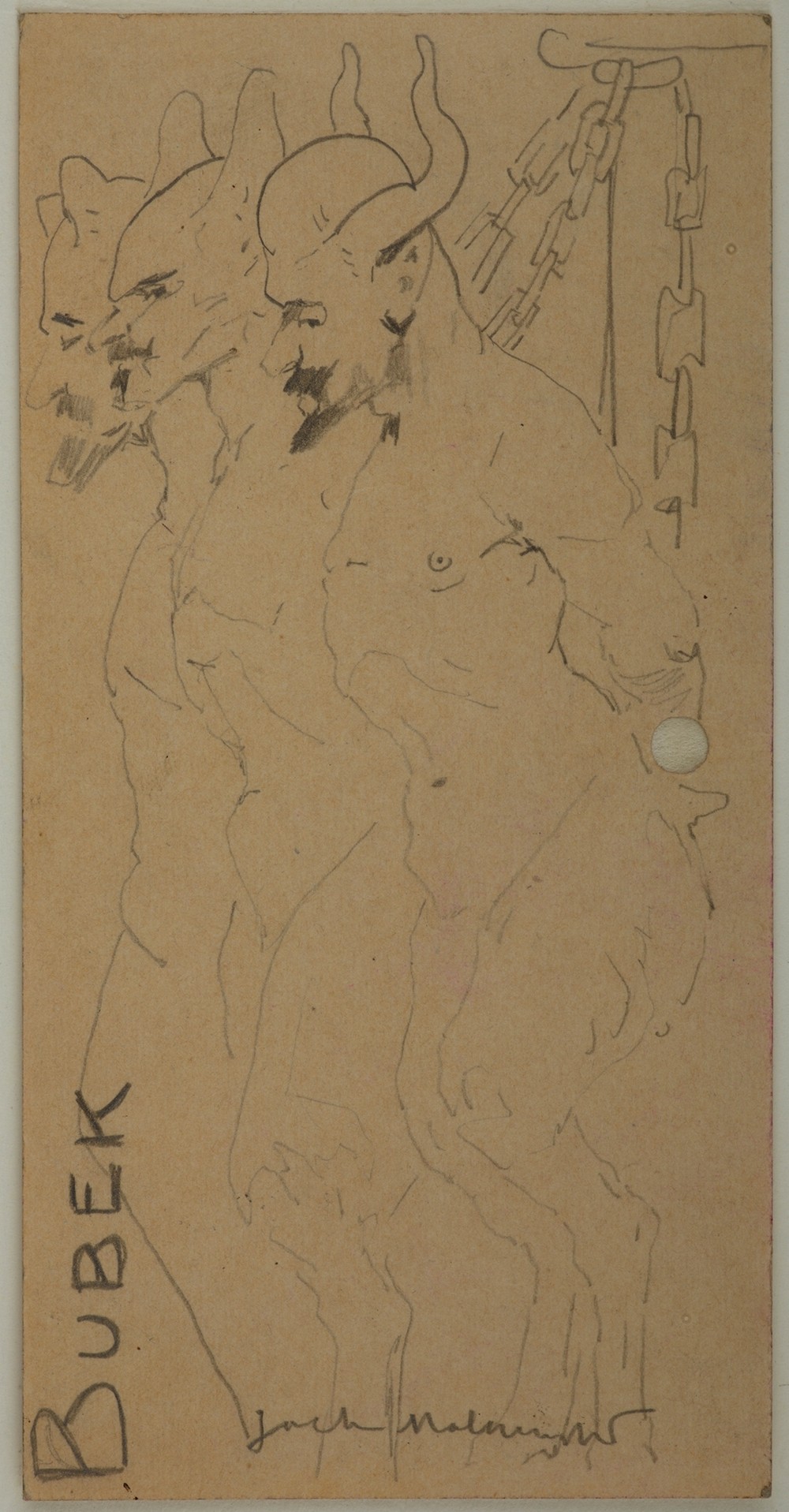 Malczewski, Wyczółkowski and Axentowicz as fauns