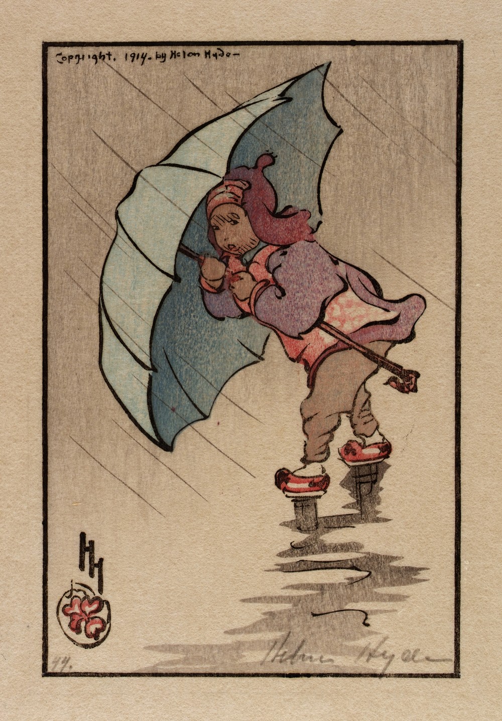 The Blue Umbrella