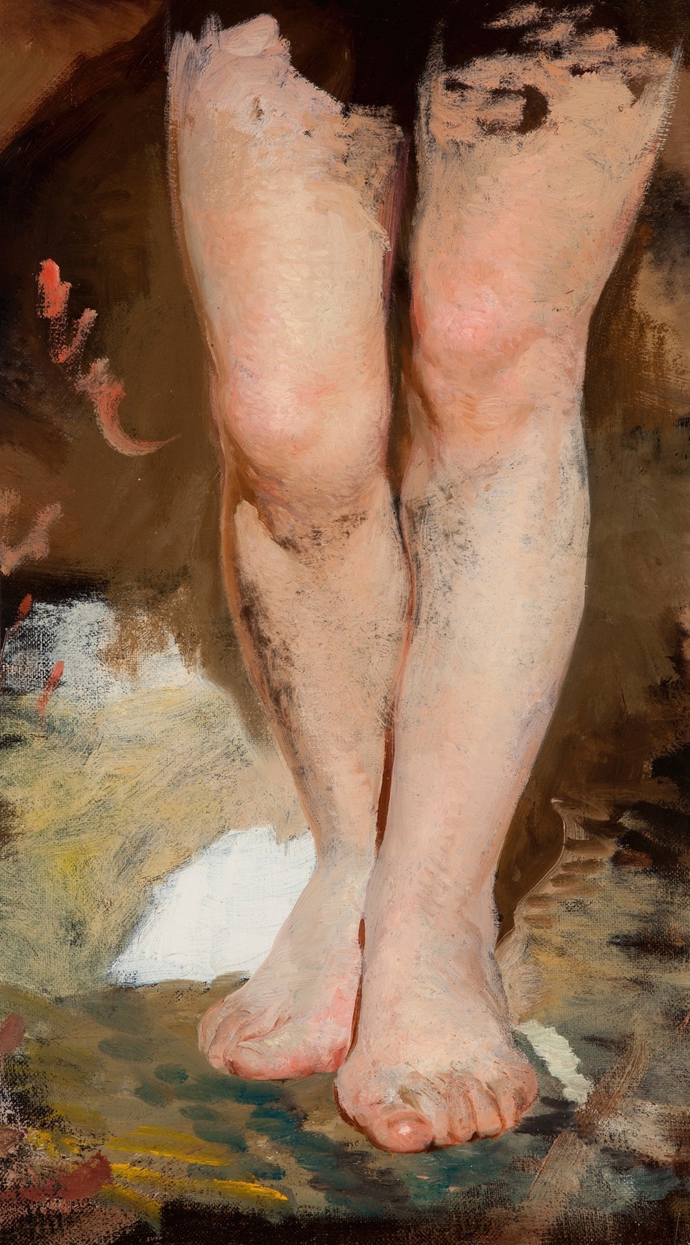 Study of Legs (Phryne) to the Painting ‘Phryne on the Poseidon’s Celebration in Eleusis’