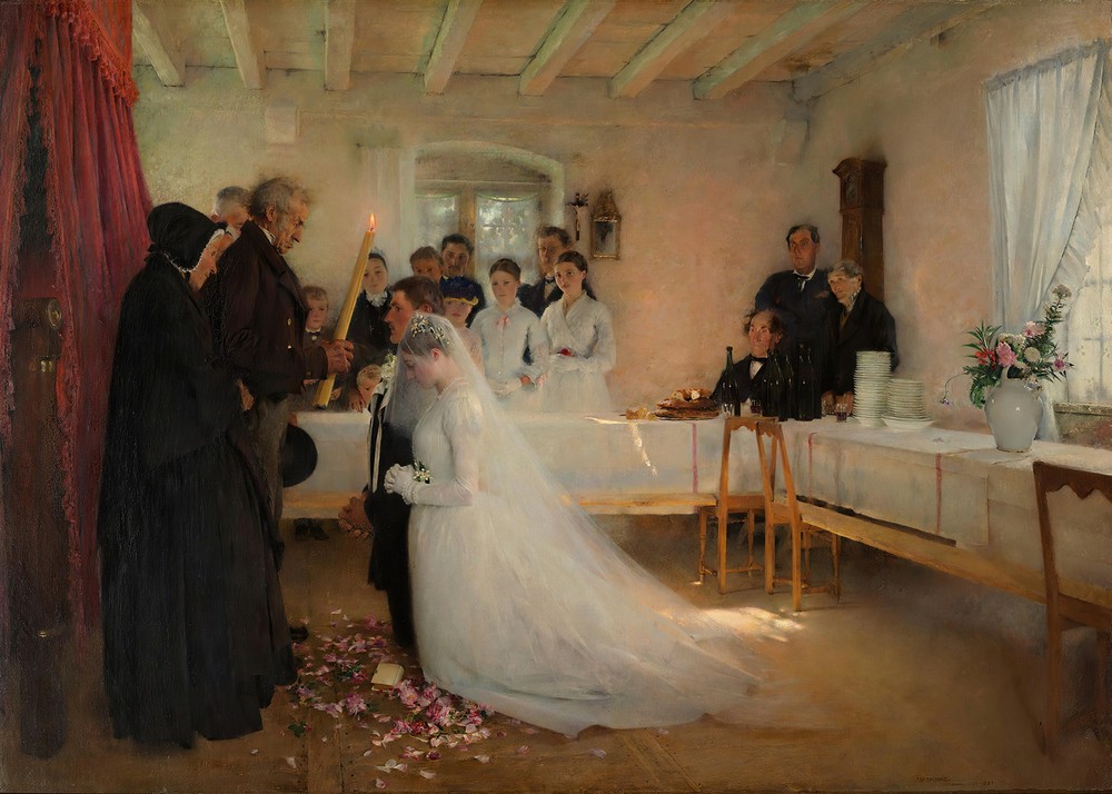 Blessing of the Young Couple Before Marriage