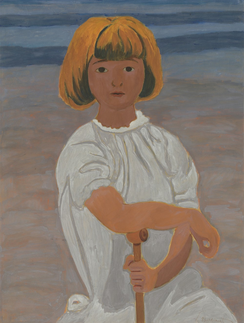 Jong meisje op het strand (from 1924 until 1925)