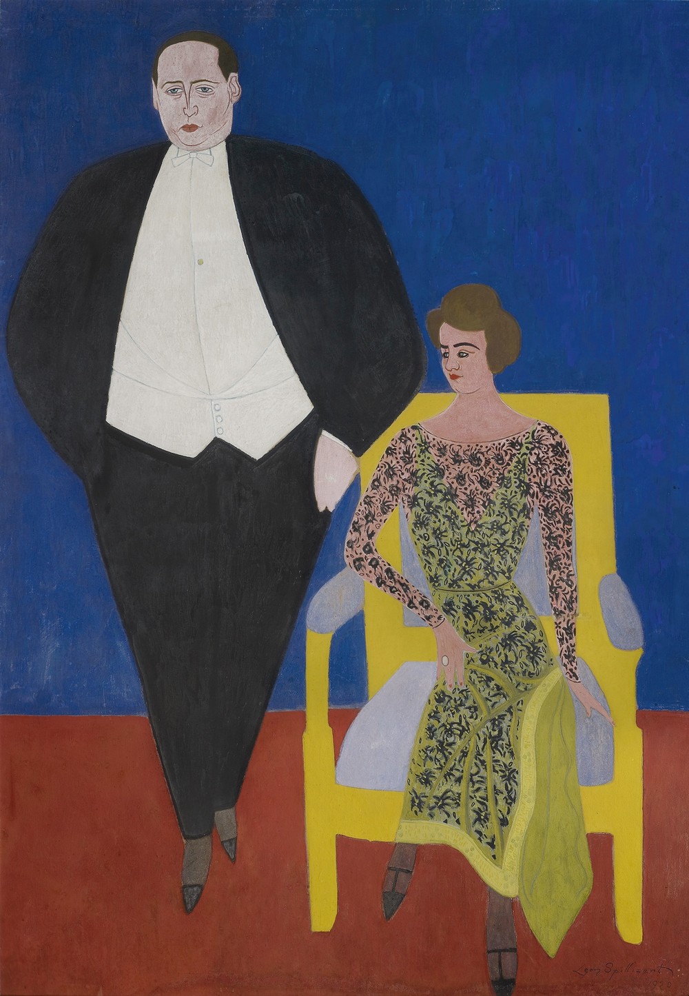 Portrait of Gustave en Norine Van Hecke