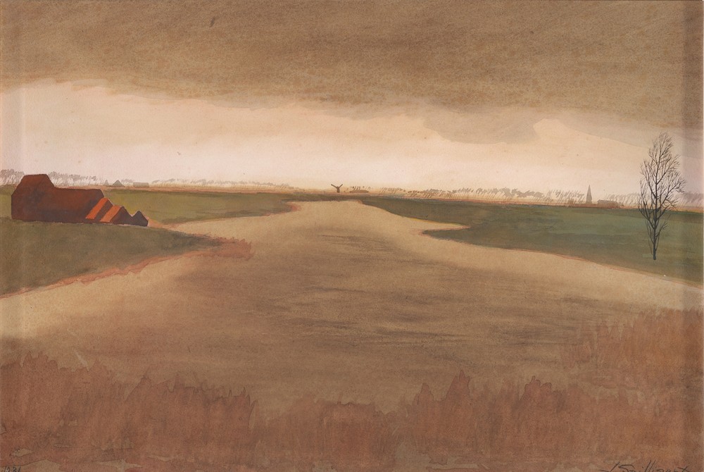 Landschap – Keignaertkreek te Zandvoorde