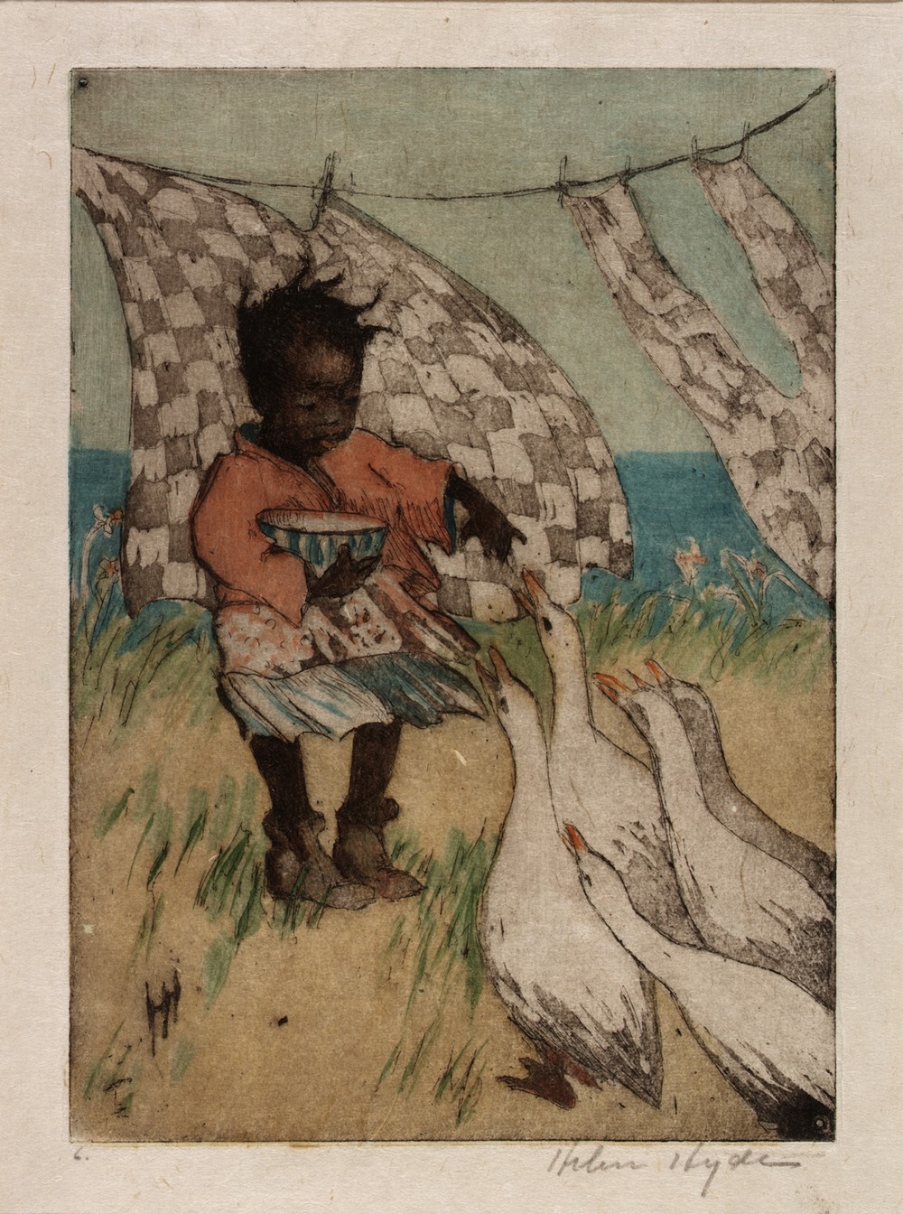 Feeding the Geese