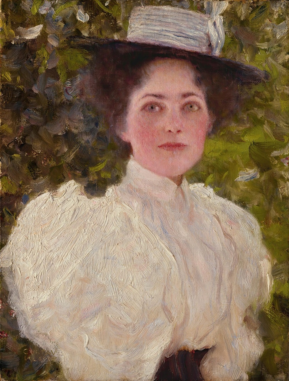 Mädchen im grünen (Girl in the foliage)
