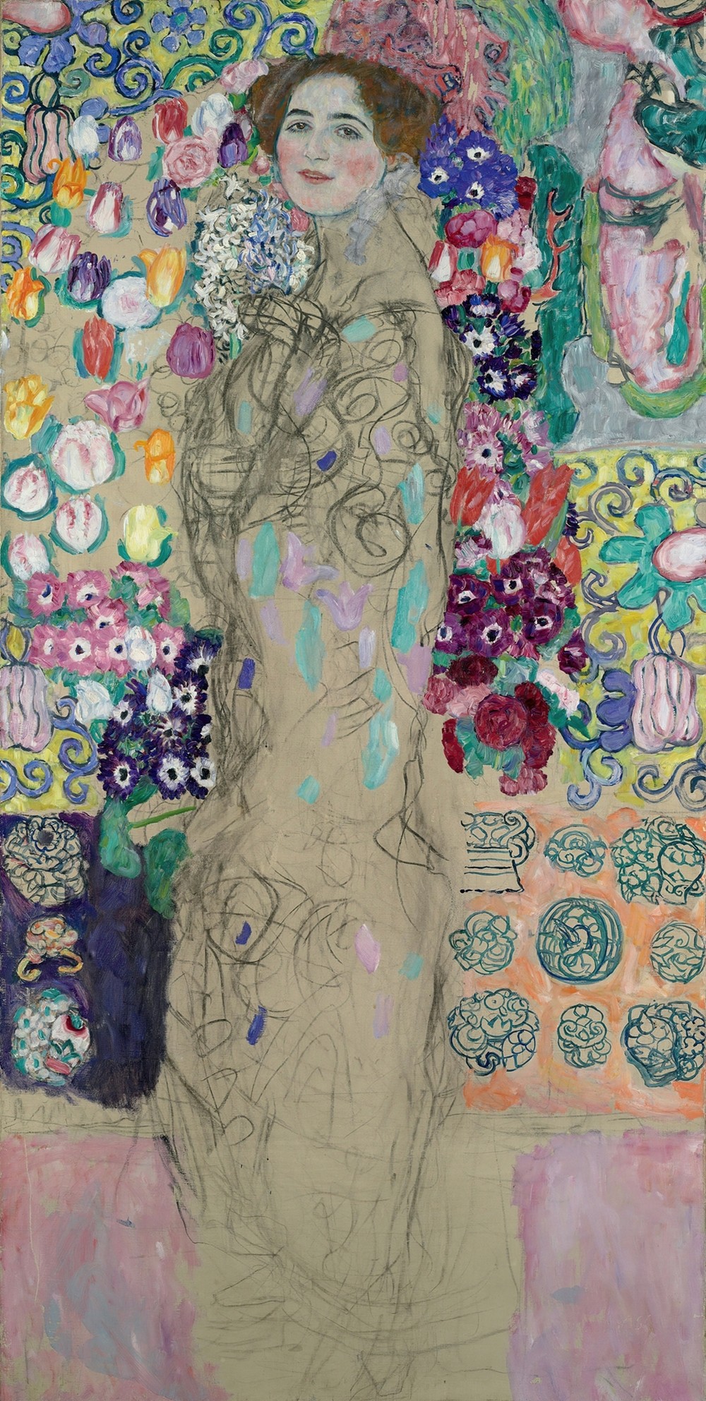 Posthumous Portrait of Ria Munk III (ca 1917 - 1918)