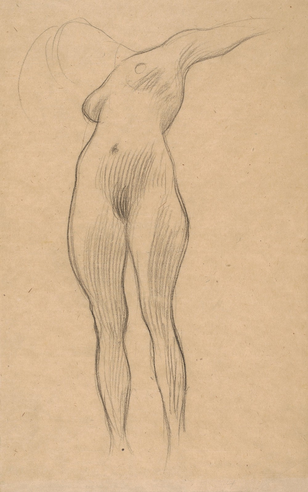 Floating Woman with Outstretched Arm (Study for ‘Medicine’)
