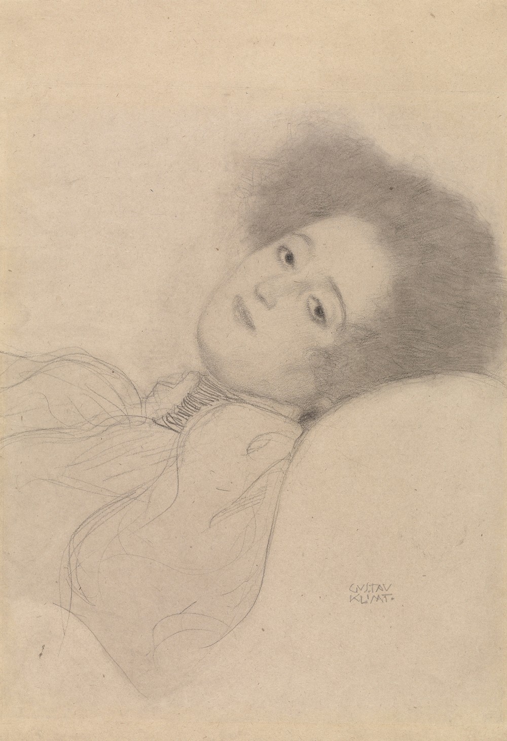 Portrait of a Young Woman Reclining