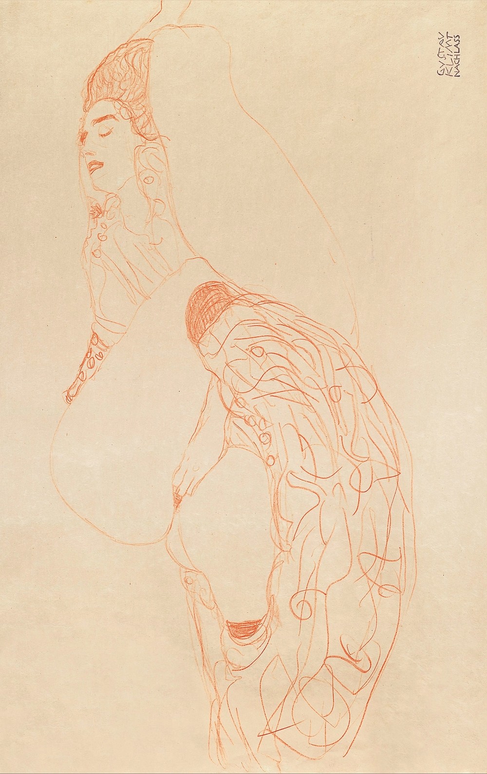 Reclining Semi-Nude (Masturbating)