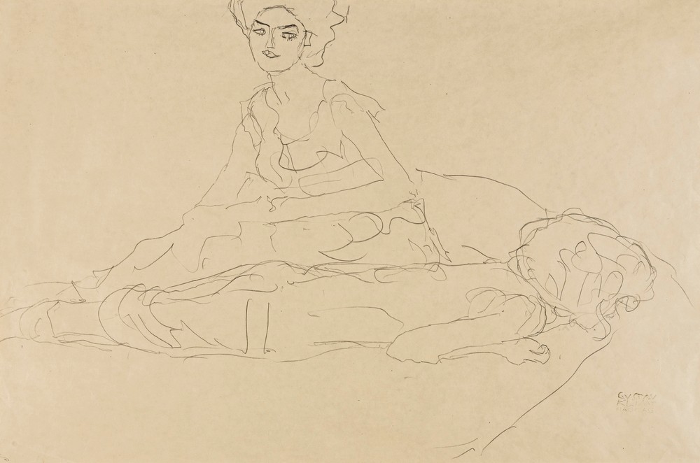 Studie zweier frauen (study of two women) (1916-17)