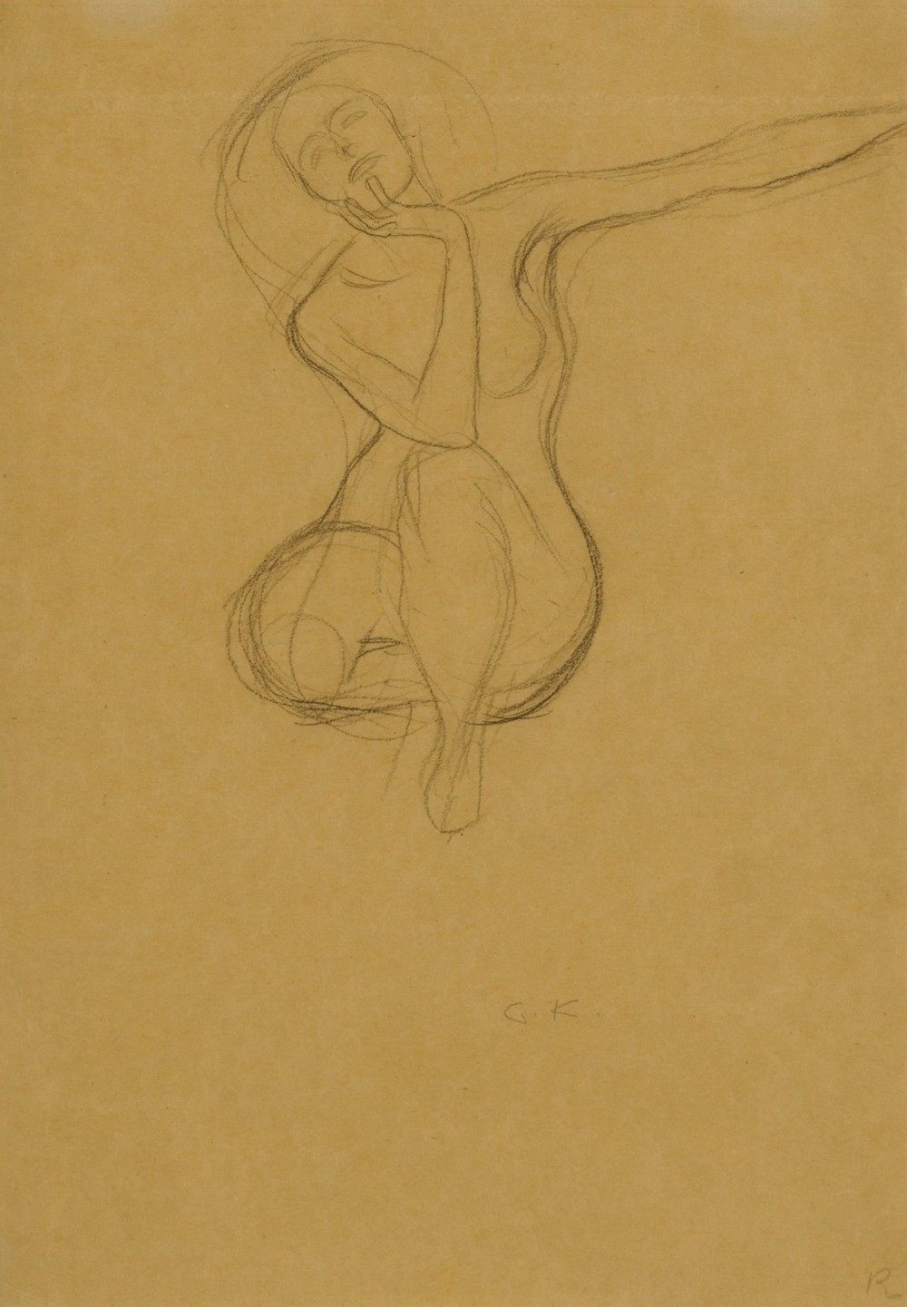 Hockender Weiblicher Akt (Squatting Female Nude)
