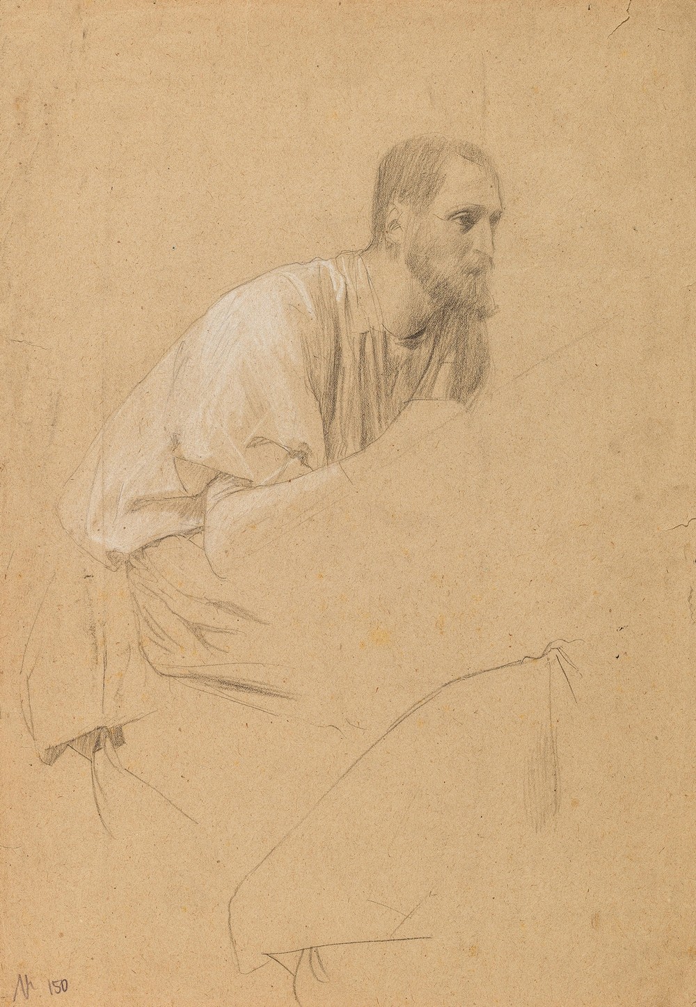 Drawing older man (c. 1879)