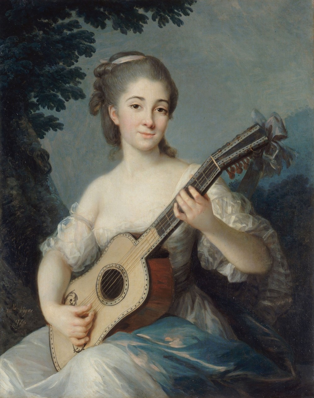 Portrait de Marie-Louise-Adélaïde-Jacquette de Robien, vicomtesse de Mirabeau