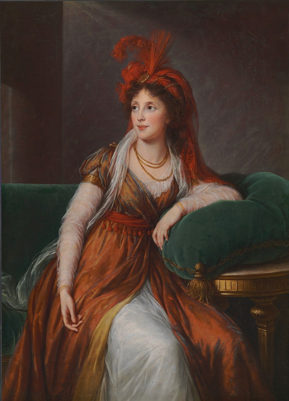 Portrait of Princess Anna Alexandrovna Galitzin (ca 1797)