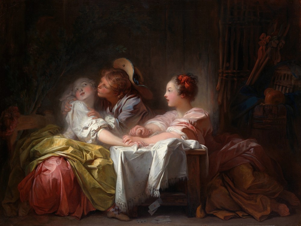 The Stolen Kiss (ca. 1760)