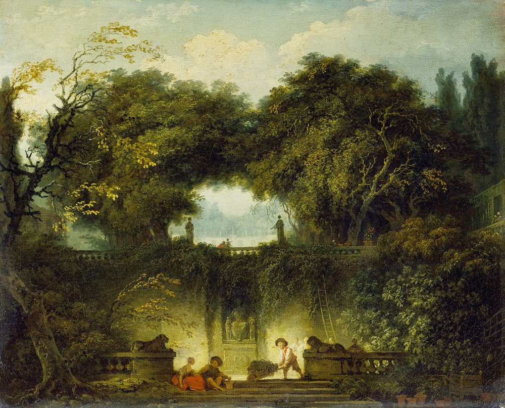Le petit parc (The small park) (probably c. 1762 - c. 1764)