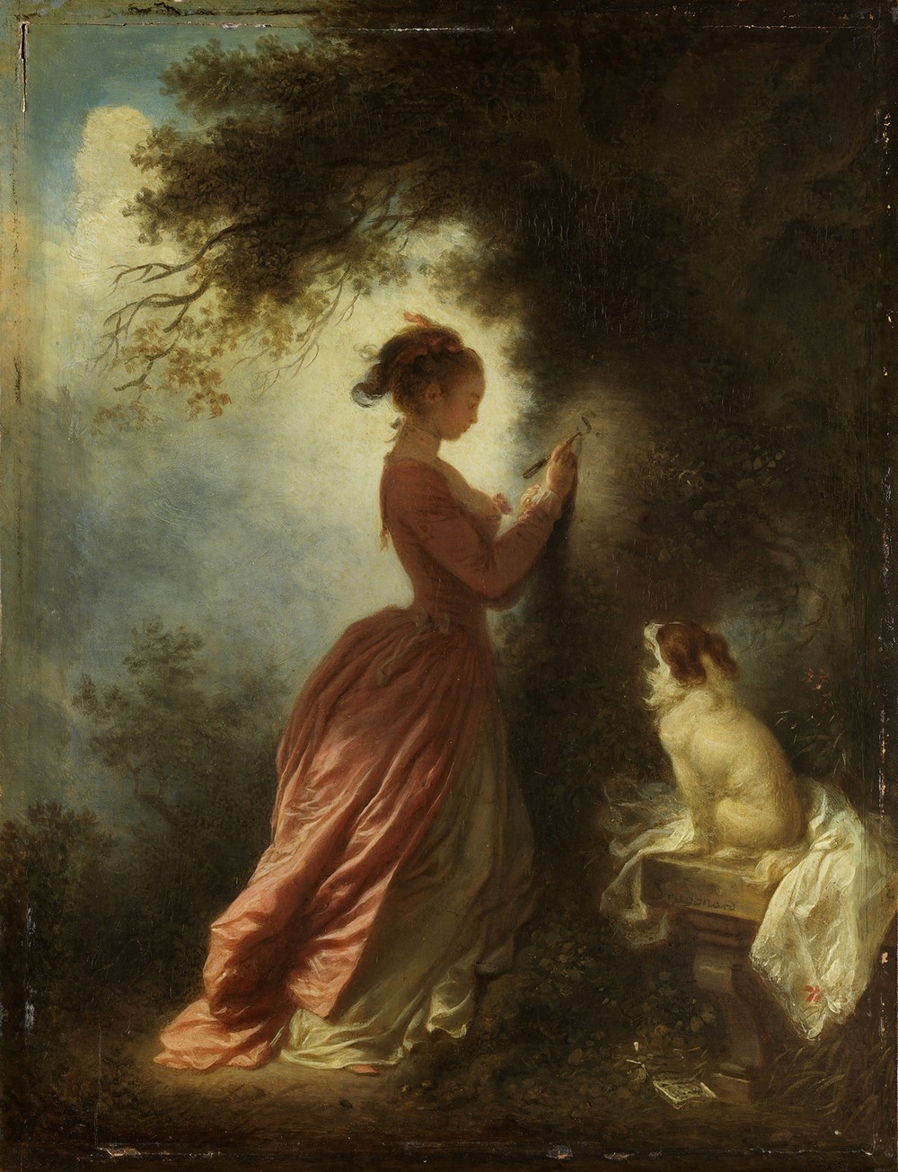 Le chiffre d’amour (The Souvenir) (c.1775 - c.1780)