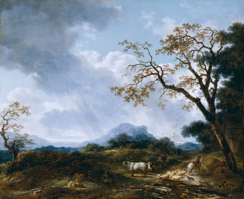 Landscape With Passing Shower (between 1765 and 1775)