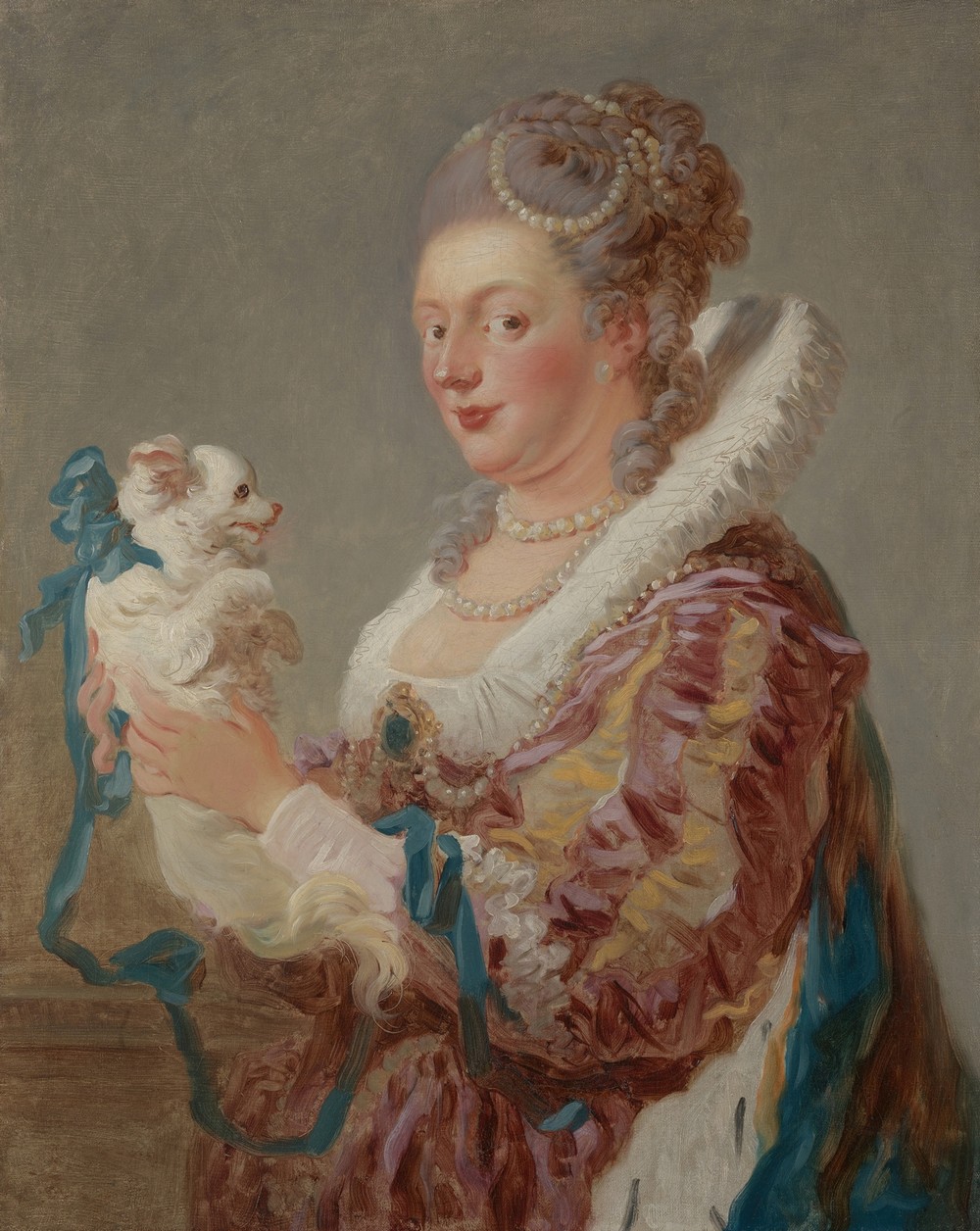 A Woman with a Dog (ca. 1769)