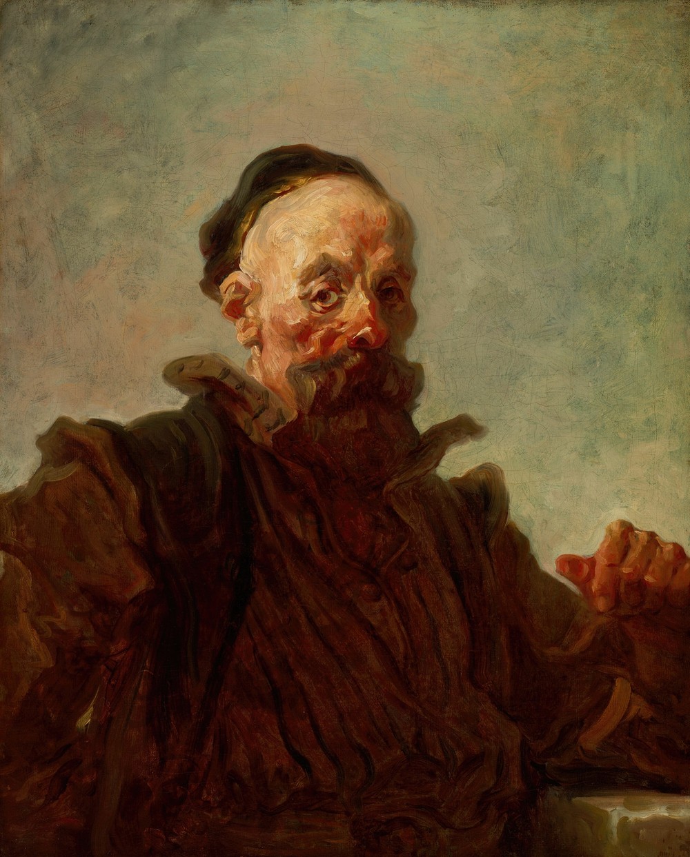Portrait of a Man in Costume (1768-70)