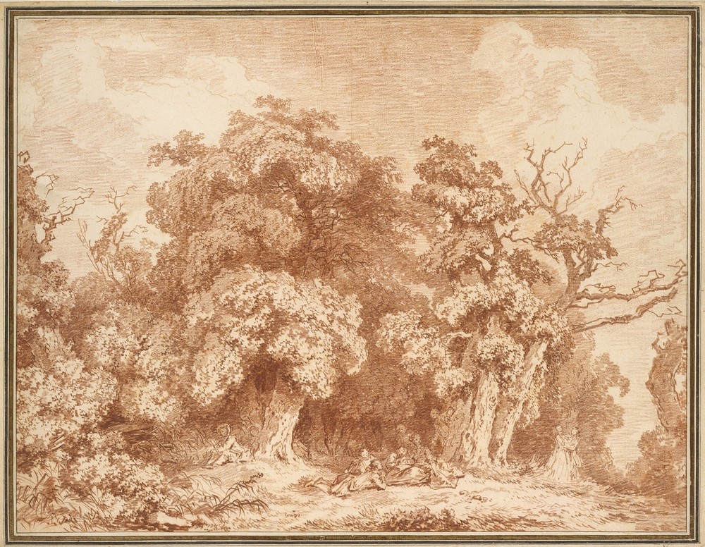 A Gathering at Wood’s Edge (ca. 1770–73)
