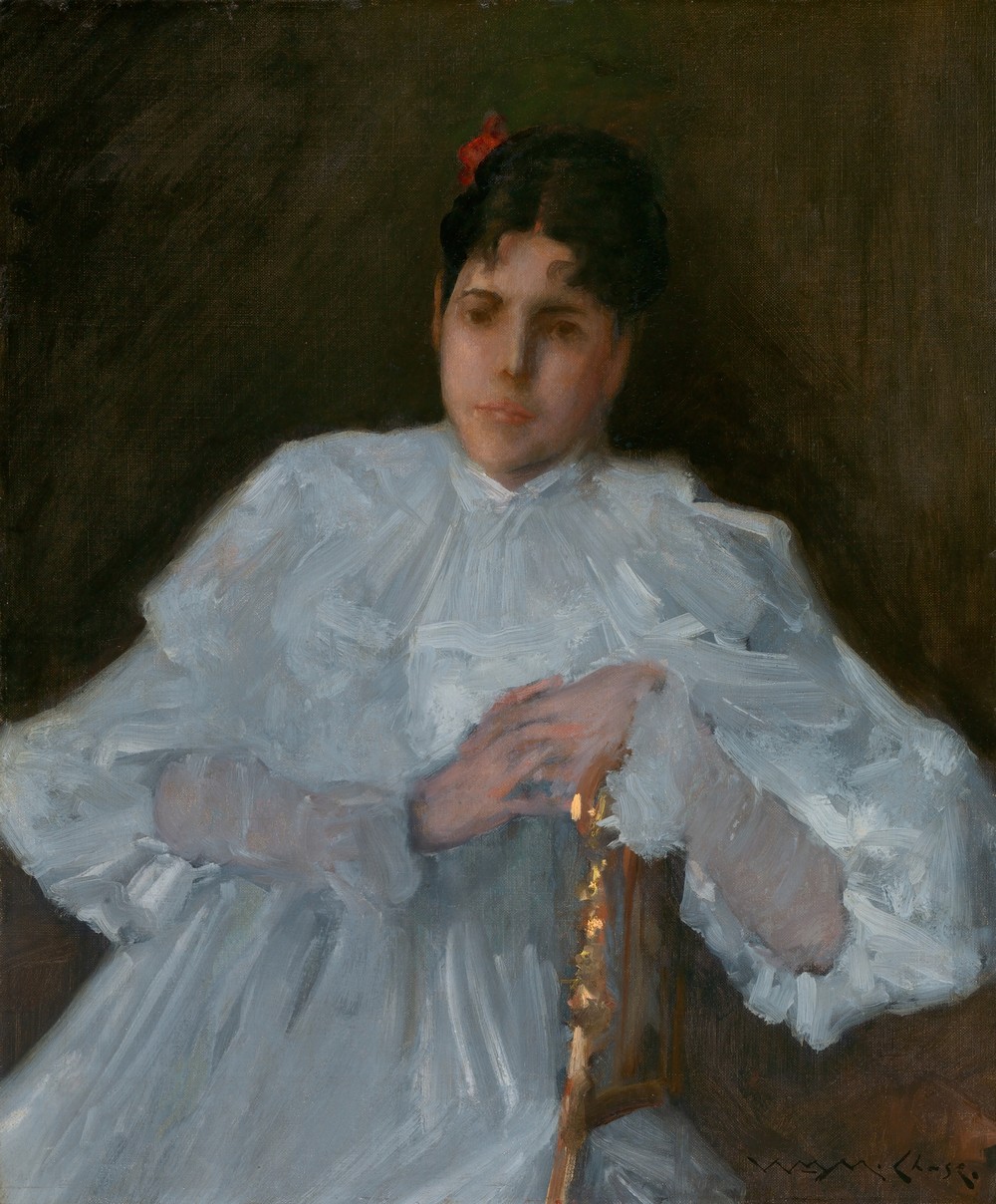 Girl in White (ca. 1890)