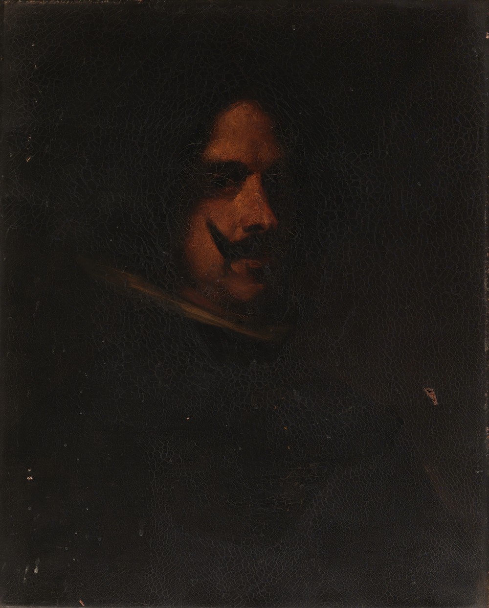 Head of a Man (Copy after Diego Velázquez) (ca. 1872-1879)