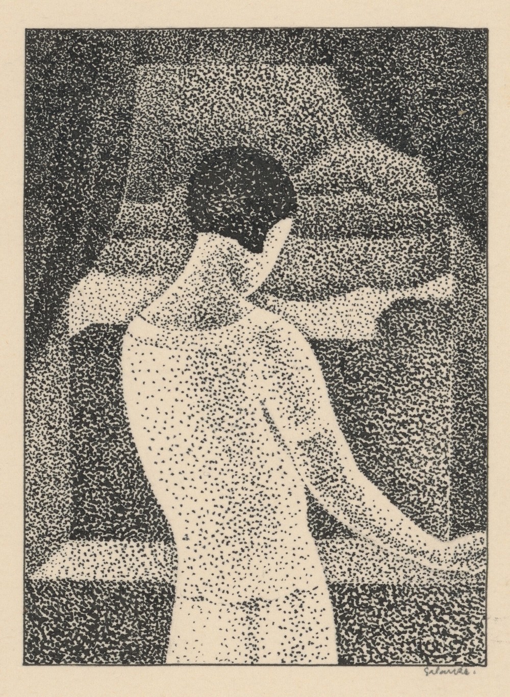 Woman by the window