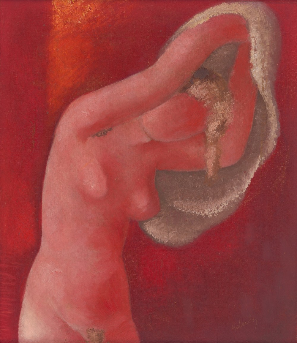 Woman Undressing