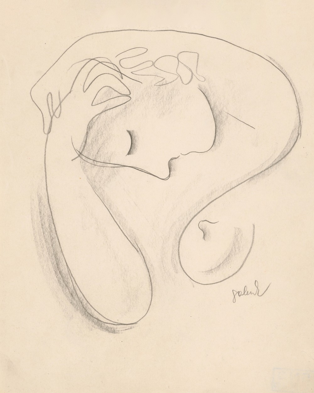 Woman’s head