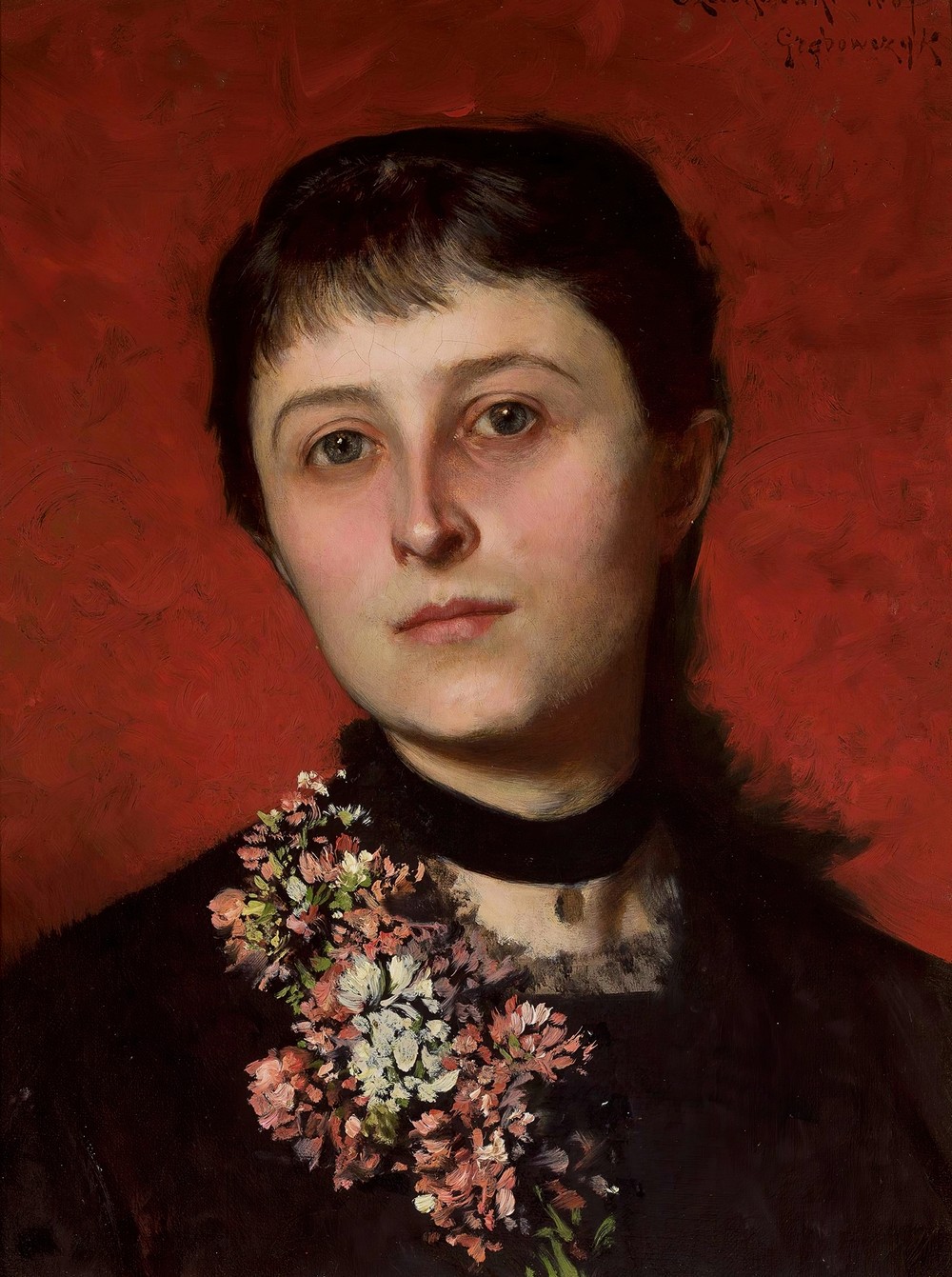 Portrait Of Maria Godlewska Née Popiel