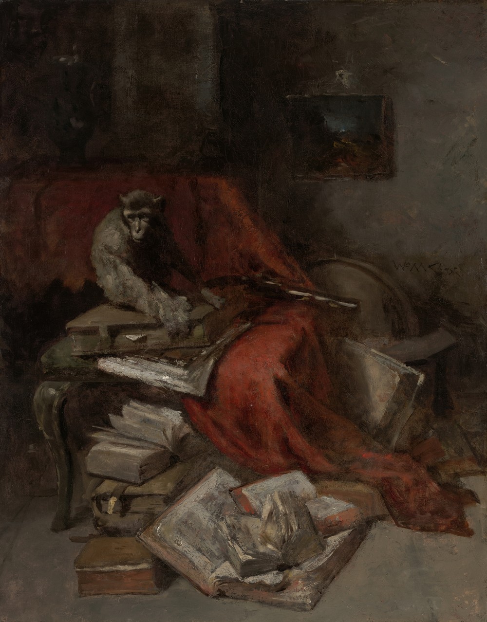 Monkeying with Literature (ca. 1877–78)