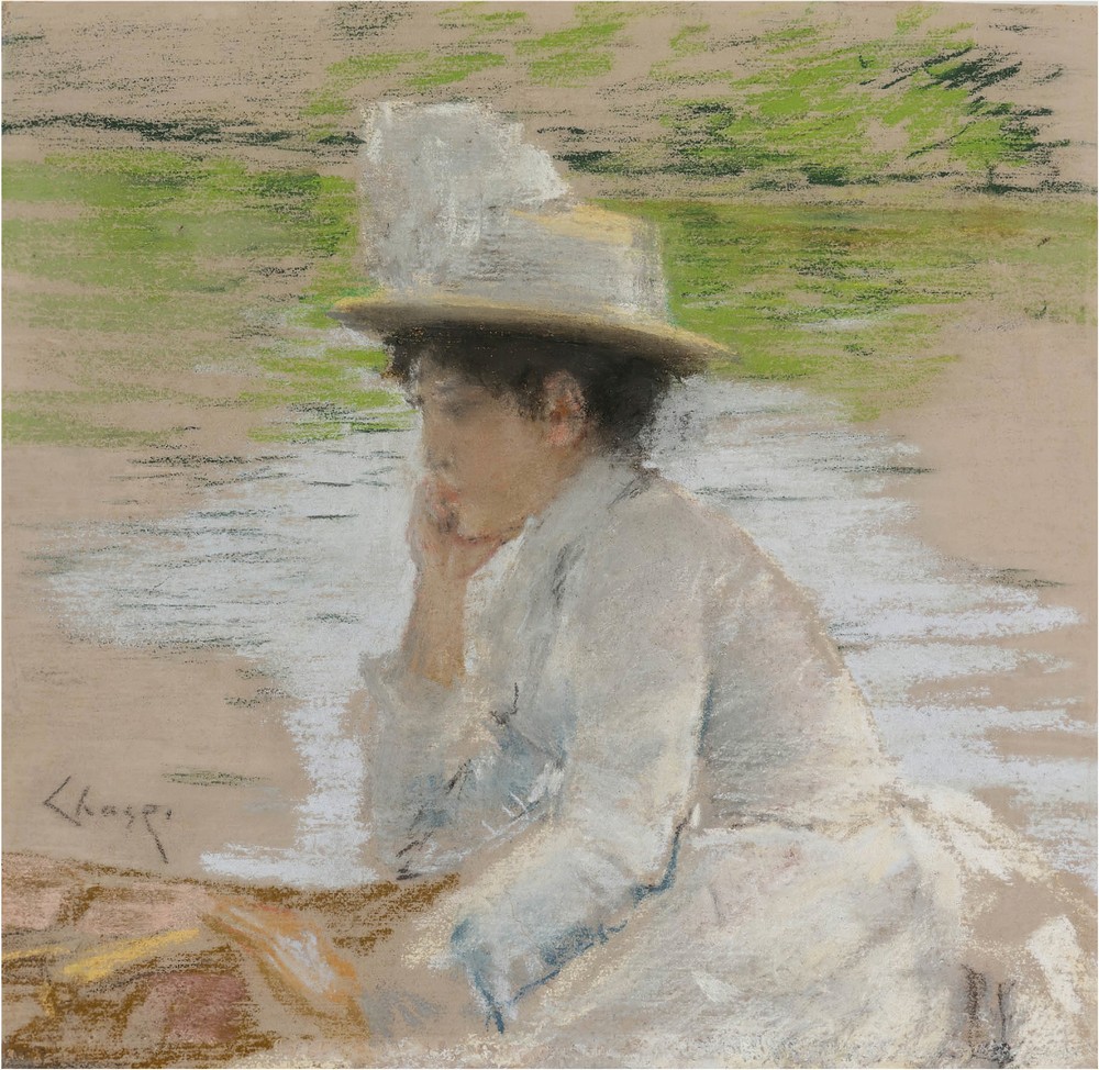 Untitled (Portrait of Mrs. Chase) (ca 1886)